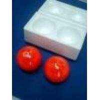 防犯用蛍光カラーボール(1箱2球入)　本番用、練習用