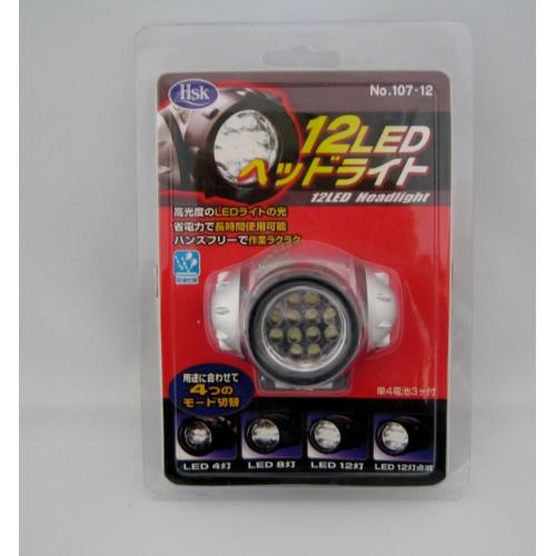 12LEDヘッドライト No.107-12