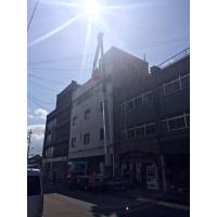愛知県名古屋市　古くなった看板撤去　新しくします！