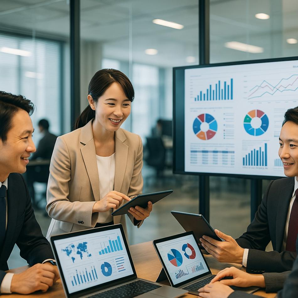 IT戦略・業務改革・データ活用まで、カコムスが伴走支援します。