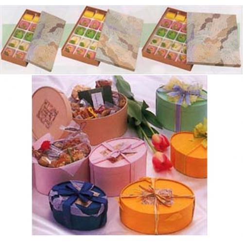 洋菓子、和菓子用各種詰め合わせ箱も取り扱っております。