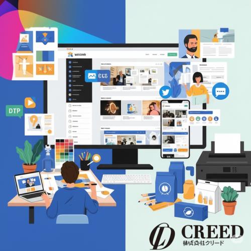 印刷×デジタルの知見で、伝わる・魅せる・成果につながるWebサイトを。