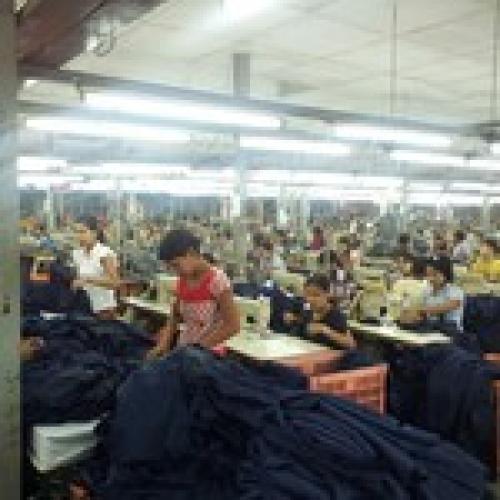 縫製工場ツアー
