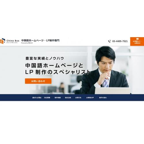中国語ホームページ（ウェブサイト）、LP制作