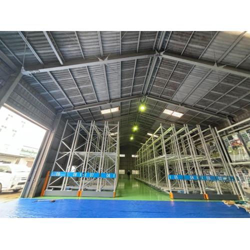 移動ラック　物流棚