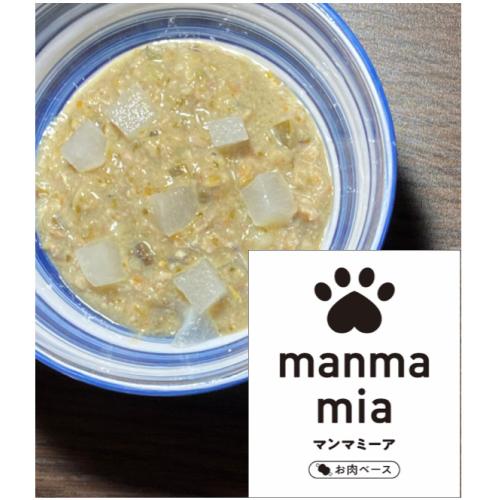 「manma mia(マンマミーア)」という総合健康食、無添加ドッグフード