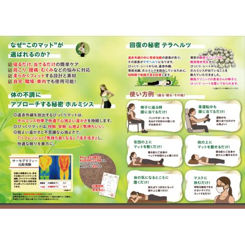 寝るだけ、座るだけ、当てるだけで健康になりましょう