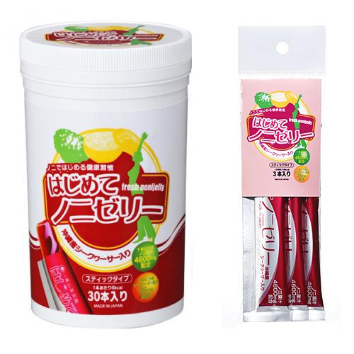 業界初のスティックタイプのノニゼリー（はじめてノニゼリー）を新発売