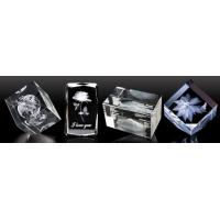 3D立体物をクリスタルガラスに表現インパクトのある販促記念品に！