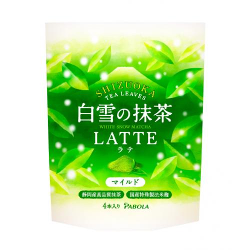 白雪の抹茶ラテ マイルド(４本入り)