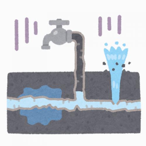 雨水や水道管破裂による水漏れ・建物の流水等【水トラブル対策品】