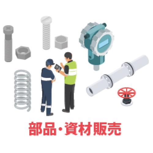 産業機器：コンプレッサー、ボイラー、流量計等
