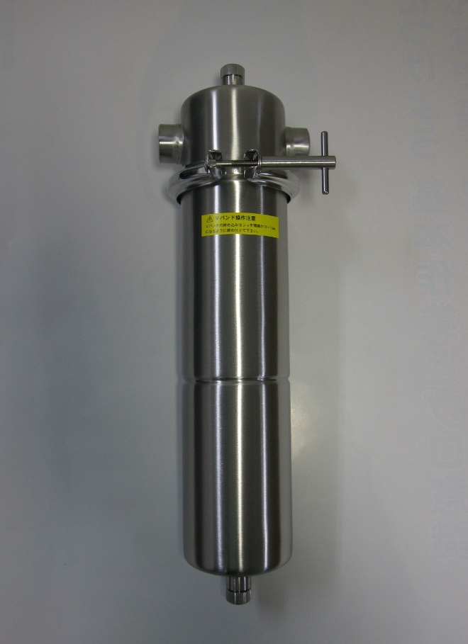 水処理用シングルフィルターハウジング（在庫品）のご紹介