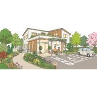 高齢者施設・老人ホーム・保育園の外構設計・植栽工事｜アトリエアムニー｜仙台・埼玉