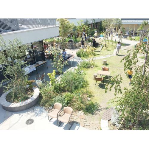 老人ホーム・保育園の外構設計・植栽工事|アトリエアムニー|仙台・埼玉