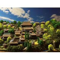 浮世絵　東海道や中山道などの宿場町のミニ・ジオラマ模型も作ります。