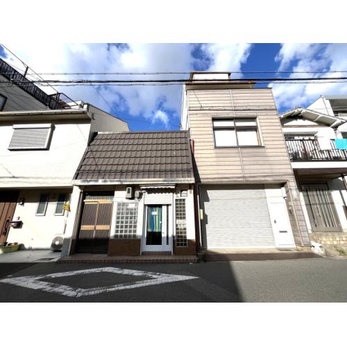 大阪市阿倍野区丸山通1丁目 建築条件なし宅地(上物付)