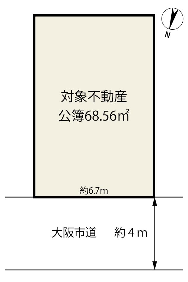 【大阪市港区弁天5丁目/3015万円/建築条件付宅地】