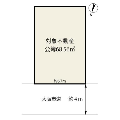 【大阪市港区弁天5丁目/3015万円/建築条件付宅地】