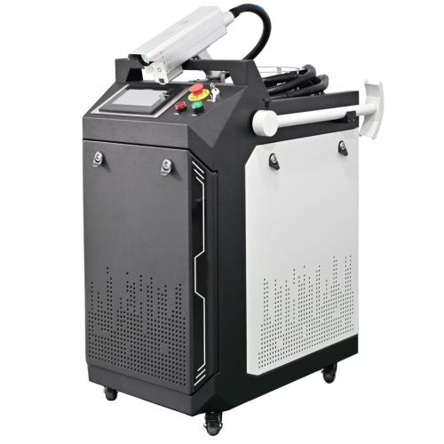 パルスレーザー光で瞬時に汚れを一掃　環境にやさしい次世代のクリーニングマシーン