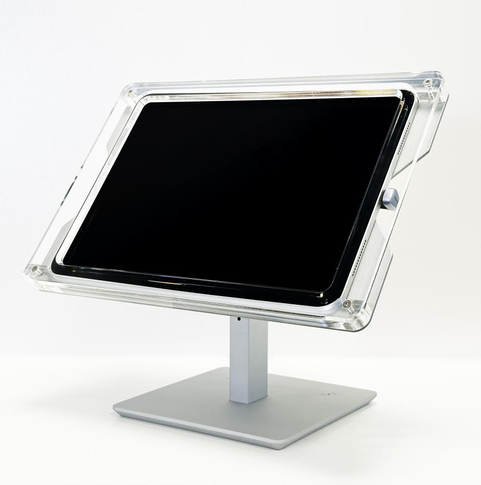 iPad盗難防止スタンド『T6』無人受付案内システムに最適